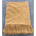 Mainit na Pagbebenta Tassel Big Winter Knit Throw Blanket